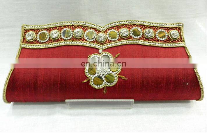 Royal Look Blue Clutch Bags