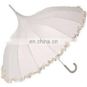 Fashion Violet Pagoda Umbrella, Ladies Umbrella, Wedding Umbrella