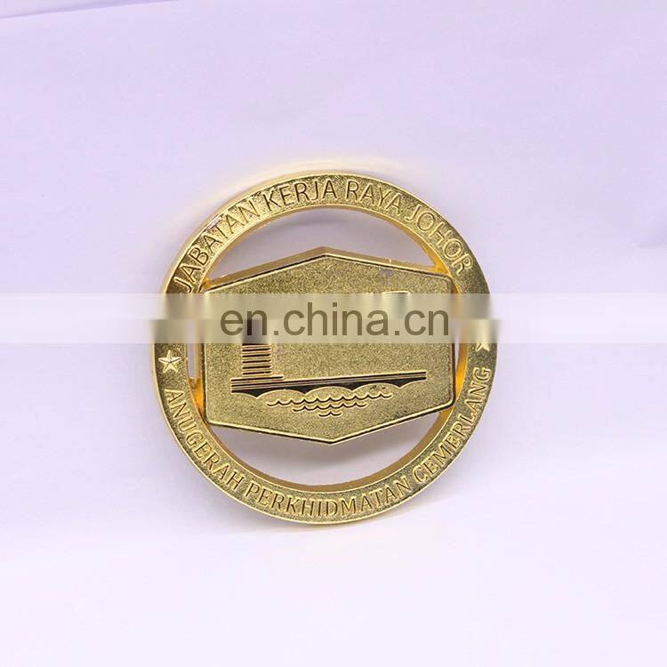 2017 Best Selling Factory Promotion Price Metal Award Military Cricket Live Medal