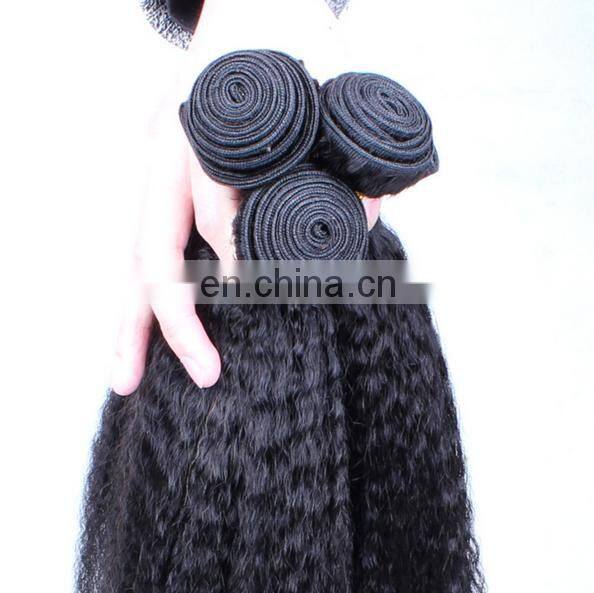 Shandong New Arrival High Quality 10-30inch 8A Grade Brazilian Hair Kinky Straight Hair Weaving