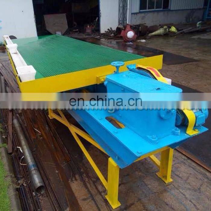 Hot sale gold shaking table shaker table for fine gold recovery