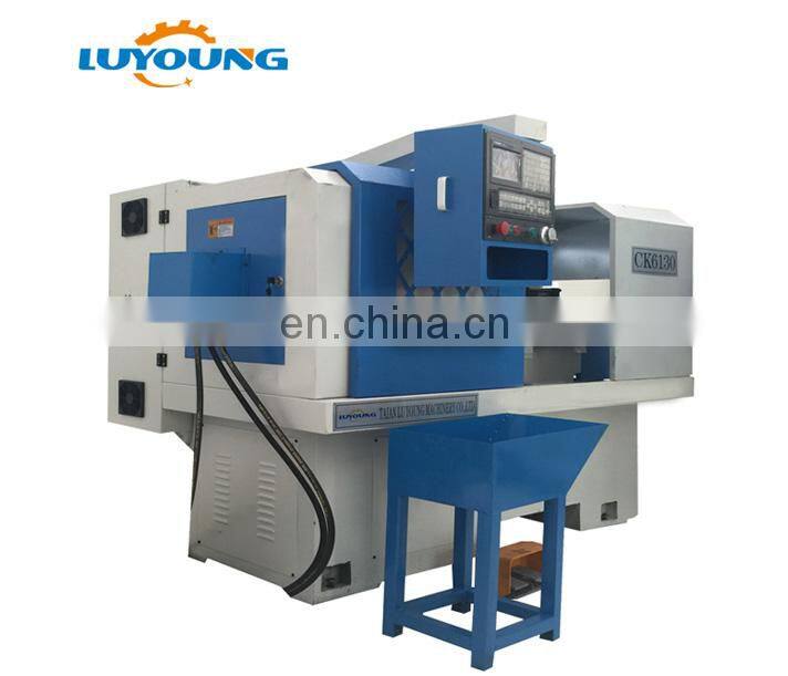 CK6130  small china machine cnc lathe with metal horizontal turning
