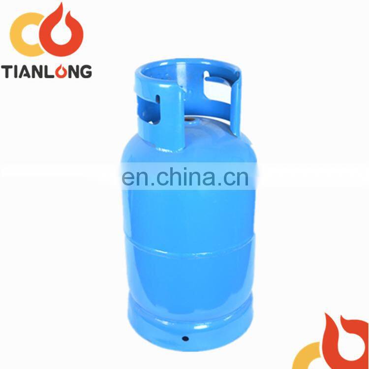 Nigeria 12.5kg best sell LPG gas cylinder empty gas tank for home cooking