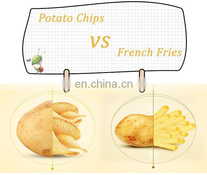 Industrial Potato Chips Making Machine Production Line French Fries Machine Price