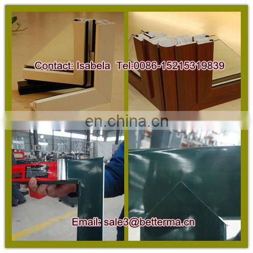 UPVC windows making machine :PVC Two heads seamless welding machine (HSWF-01)