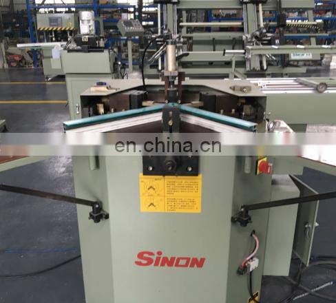 Hydraulic Single Head Aluminum Window Door Corner Crimping Machine