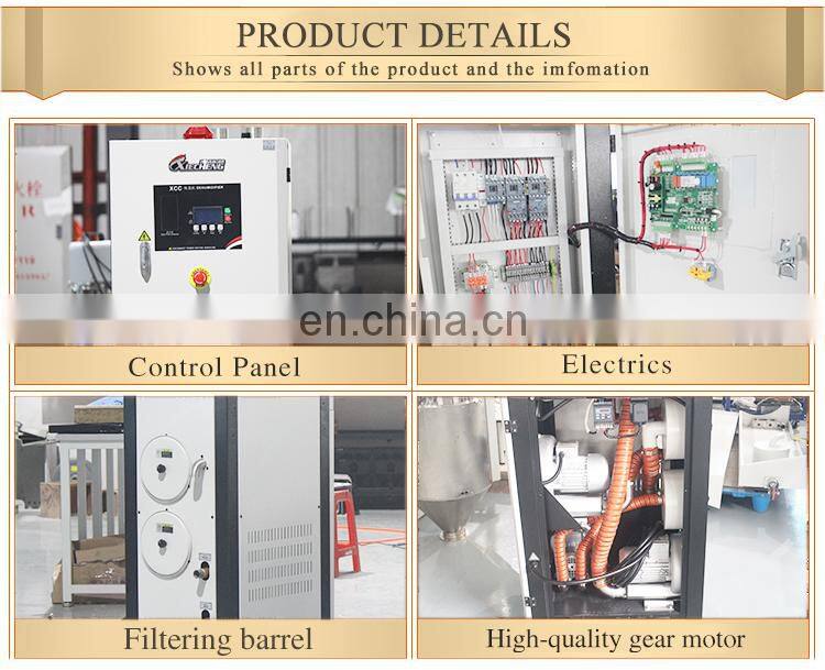 stainless extruder plastic granulate hot air hopper dryer