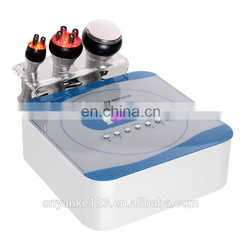 Professional 3 in 1 Multipolar RF radio frequency ultrasonic 40k cavitation body slimming machine