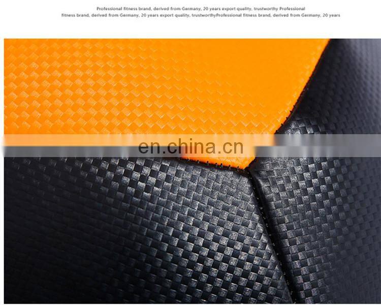 Factory direct gym PU leather soft medicine ball
