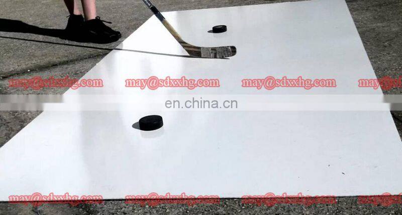 excellent quality high density HDPE hockey skill pad hockey shooting pad