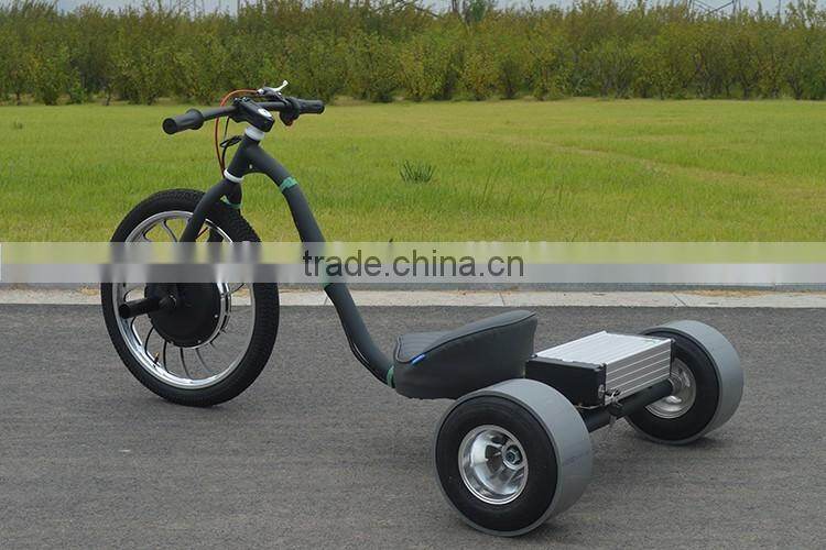 China Big wheel adult electric drift tricycle for sale