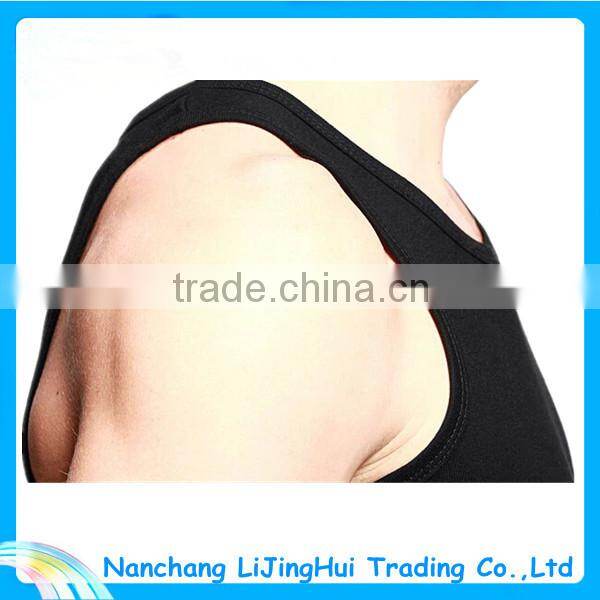 Men singlet: Wholesale blank gym mens stringer singlet/running singlet for men/men cotton singlet