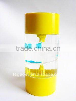 Small Hourglass Sand Timer, Acrylic Liquid Gel Timer Hourglass