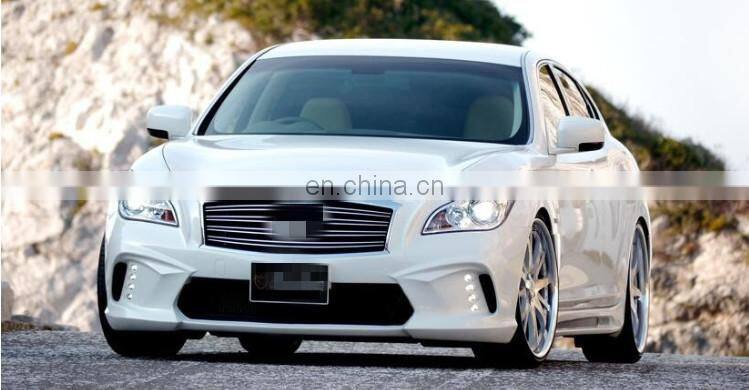 IFNT Q70 WD style body kit for Q70 to WD style with front bumper rear bumper and muffler tips FRP material