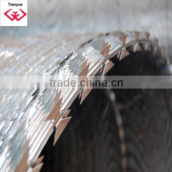 Galvanized Razor Wire/personal factory
