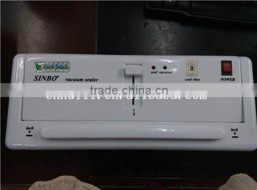 Household Food Vacuum Sealer With Reusable Food Saver Bags