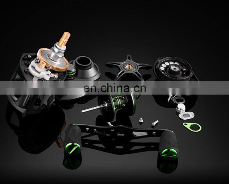 Ultra Smooth 6kg Carbon Fiber Drag 4+1BB Rubber Handle Knobs Fish line Wheel Bait Cast Bait Casting reels