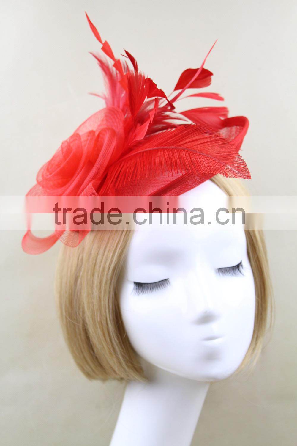 2015 New Coming Chuch/party/Races Fascinator Hat With Headban