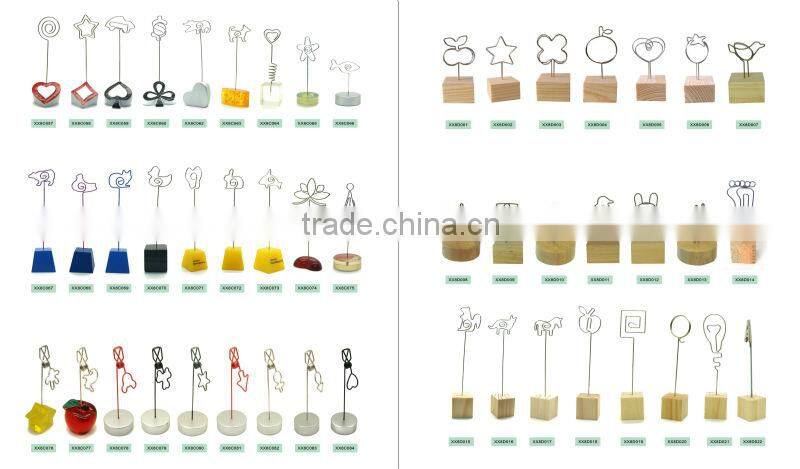 Beautiful flower metal binder clips