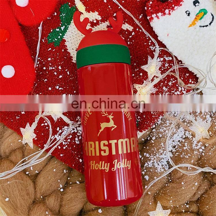 Christmas Insulated Flask Mugs Water Bottles Cups for Sports