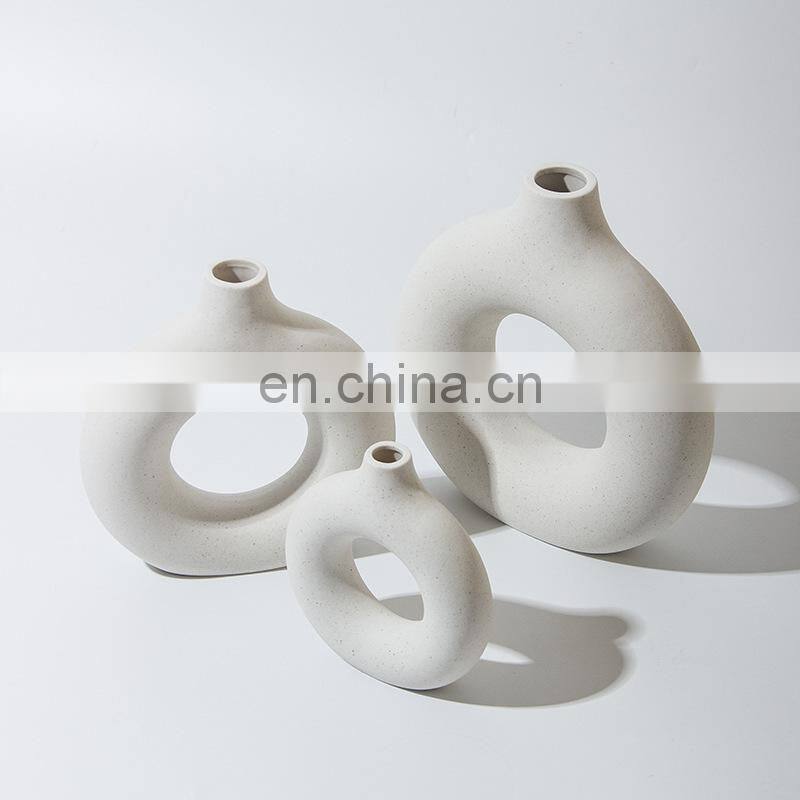 Homeware White Flower Vase Wedding Centerpieces Wholesale Canada Porcelain Simple Desktop F Modern Vases Ceramic