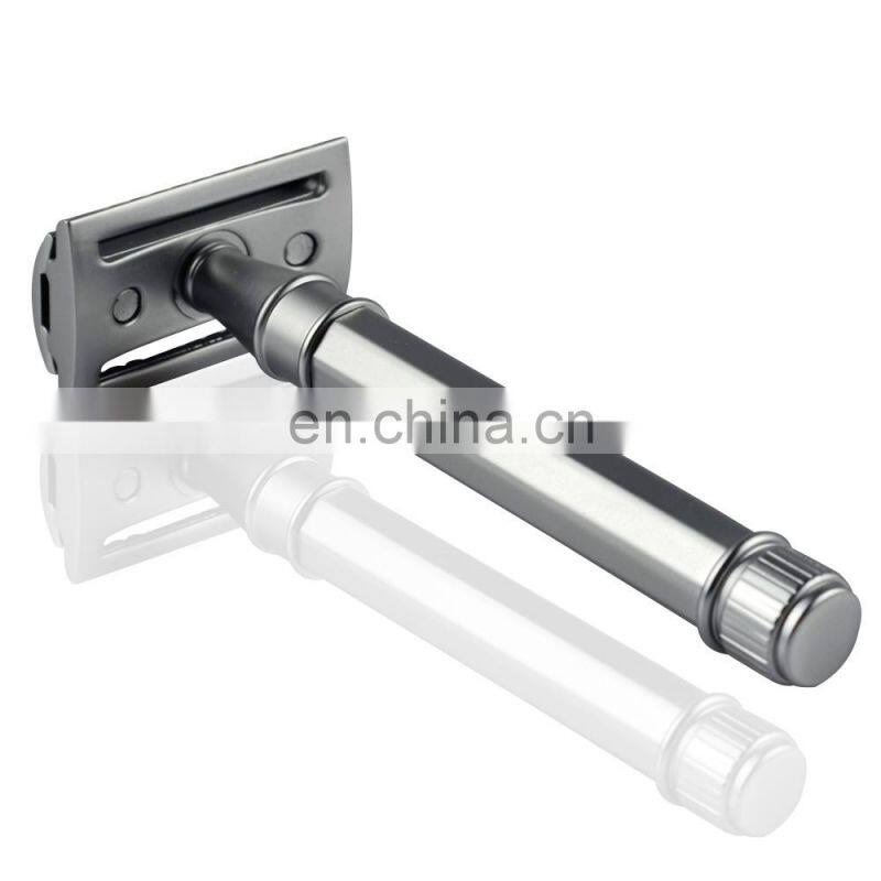 Mens Brass Double Edge Safety Shaving Razor