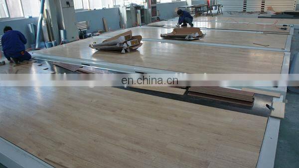 Prefabricated modular steel structure 20 foot sandwich panel container house for hotel/remote camp/office