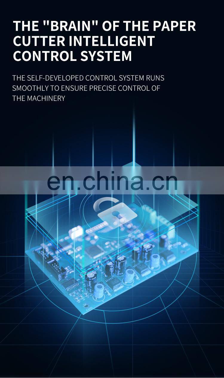 CM460X Samsmoon Office Using Electric Control A3 Paper Cutter Cutting Machine Automatic