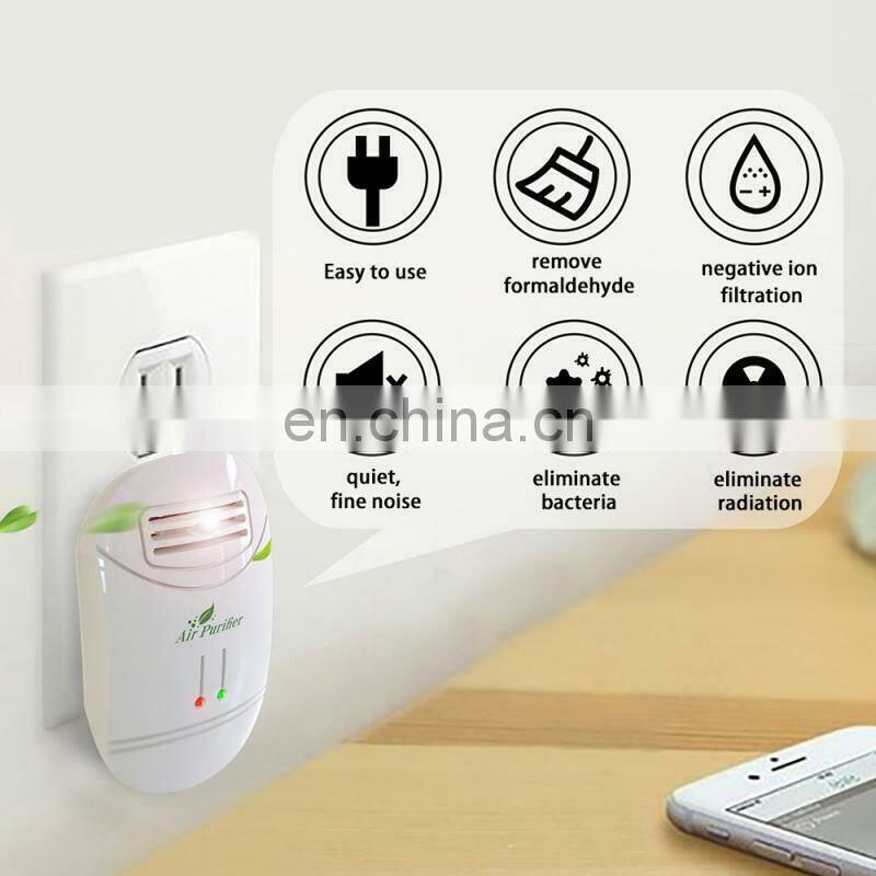 Ionizer Air Purifier Home Negative Ion Generator Cleaner Smoke Dust Purifiers