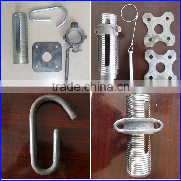 Powder coating steel shoring jack