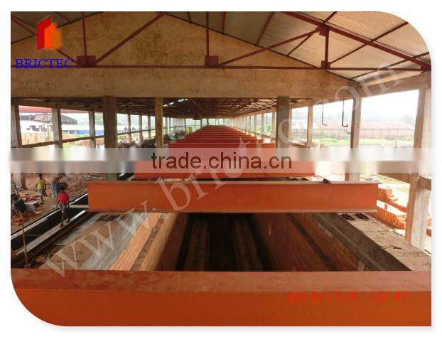 Automatic brick stacker machine in automatic clay brick manufacturing plant