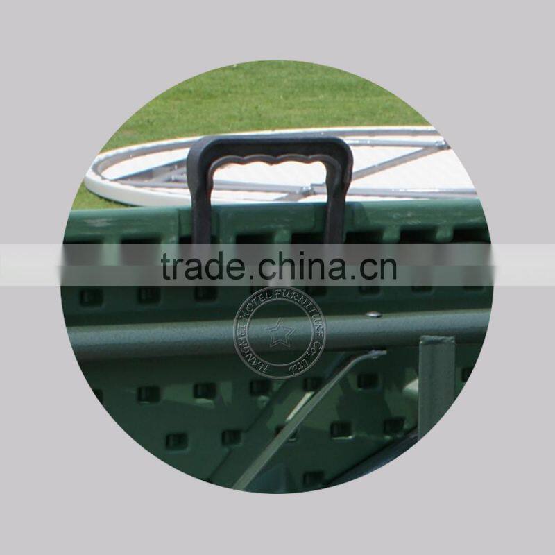 Outdoor Plastic Green Table For Events