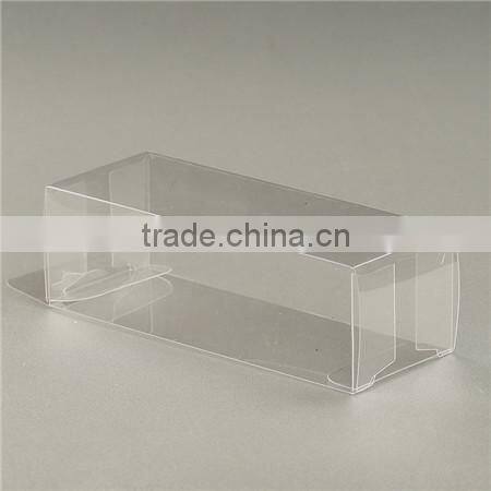 trade assurance small clear plastic packaging boxes with hinged lid