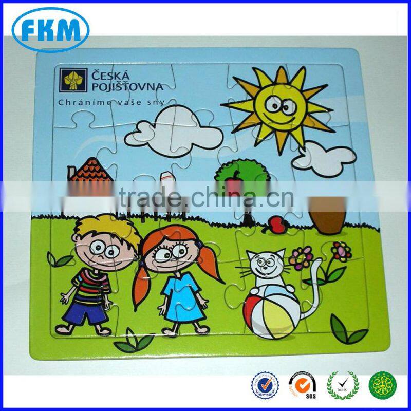 Puzzle games Art paper