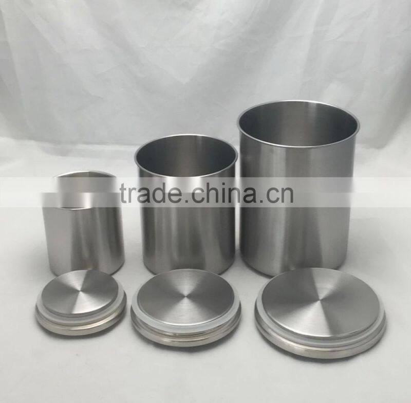 stainless steel Canister 3-in-i canister coffee canister