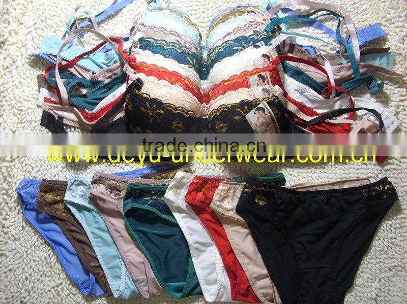 0.9USD High Quality Competive Price sexy bra sets