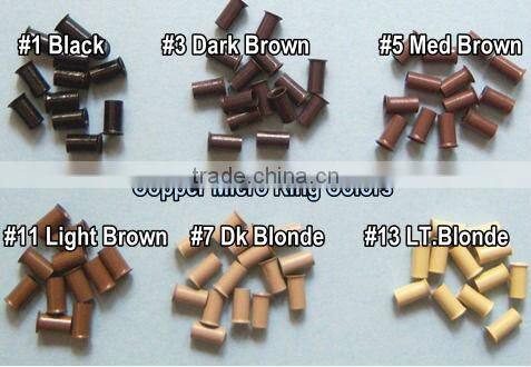 Copper Micro ring for hair extension