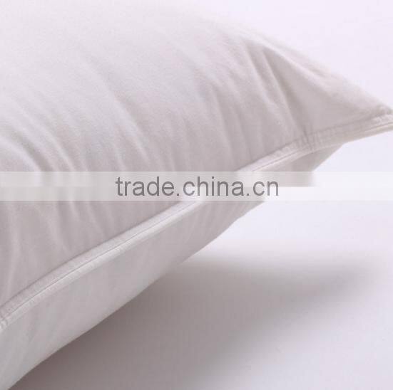 Home bedding sleeping cheap white plain duck down pillow