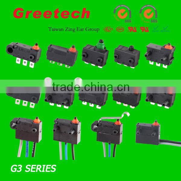 40t85 mini waterproof micro switch, hook lock door switch for 12v car electric kettle