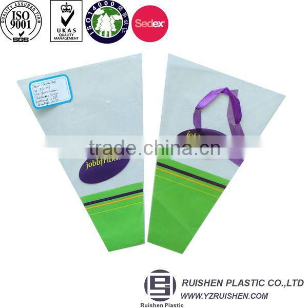 Bopp plastic printed bag for packing vegetables