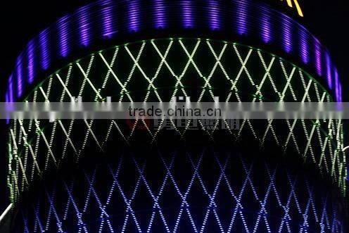 5050 smd rgb Taiwan epistar chip led pixel lights IP68 outdoor square building decoration