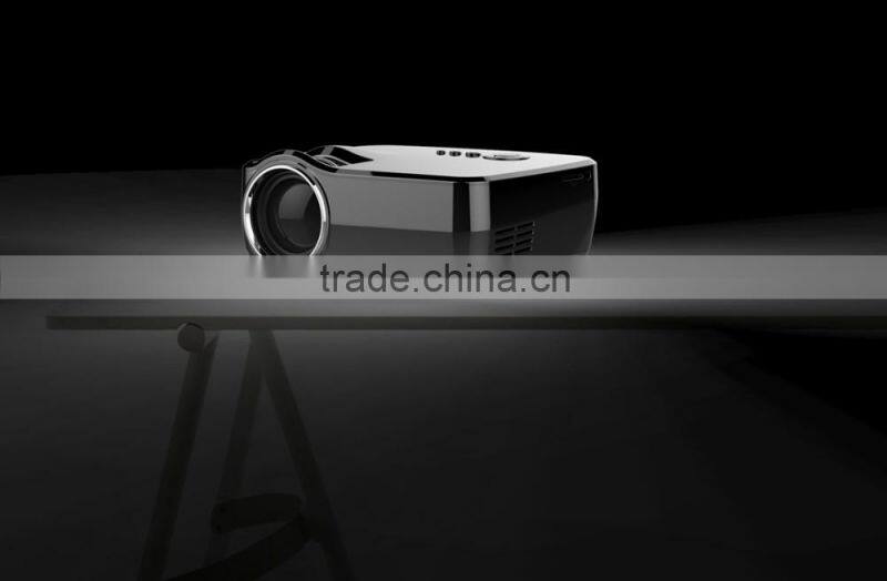 LCD LED Mini Projector 800 Lumens Full HD 1080P Potable Projector For Home TV Movie Video Game