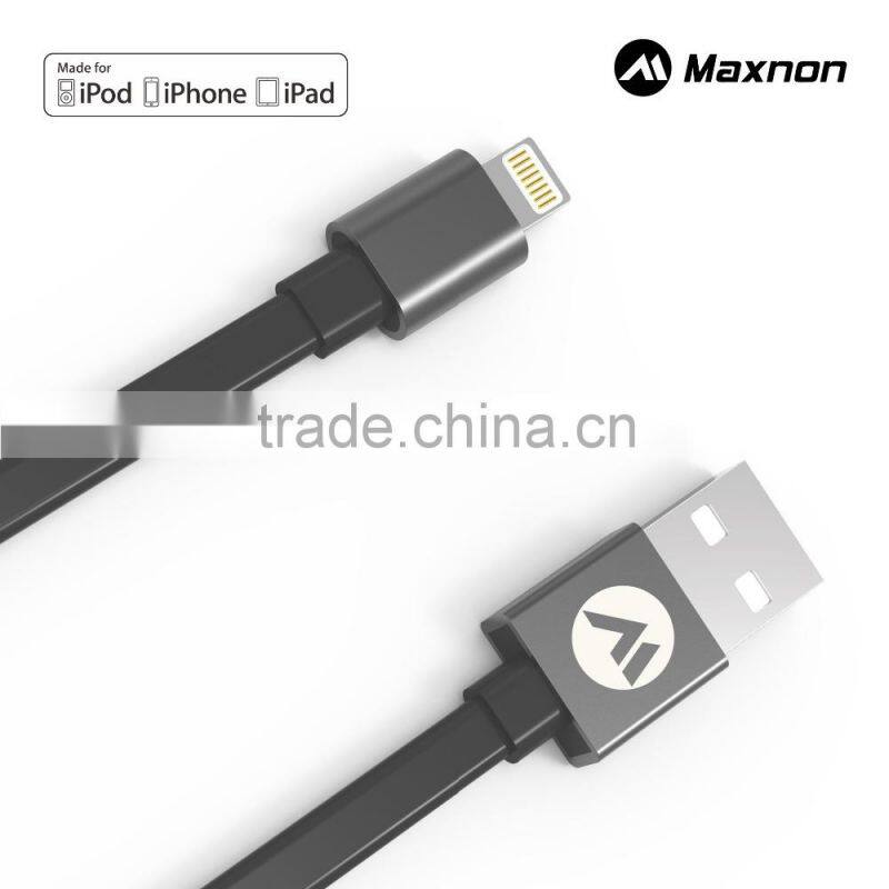 MFI Certified Factory Customized Logo Light Fast Charge 8Pin Light LED Micro USB Cable For iPhone 6 Cable