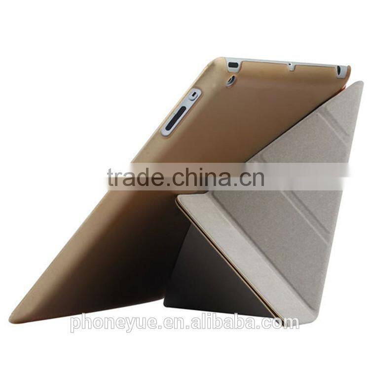 Ultra 4 Shapes Stand Smart Tablet PU Leather Cover Case for iPad 2/3/4