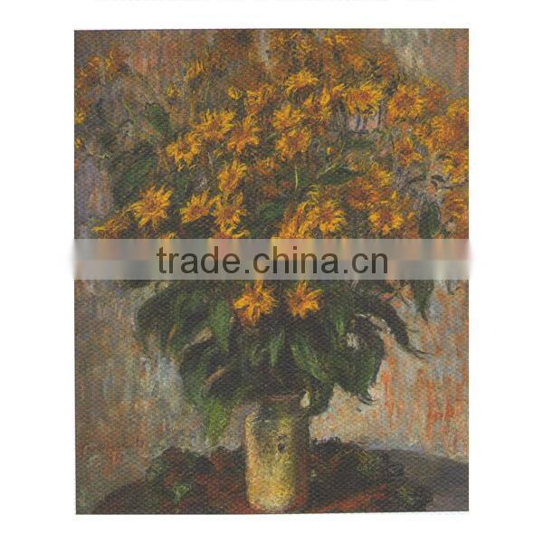 inkjet printing 370gsm 500mic solvent semi-glossy 100% cotton canvas