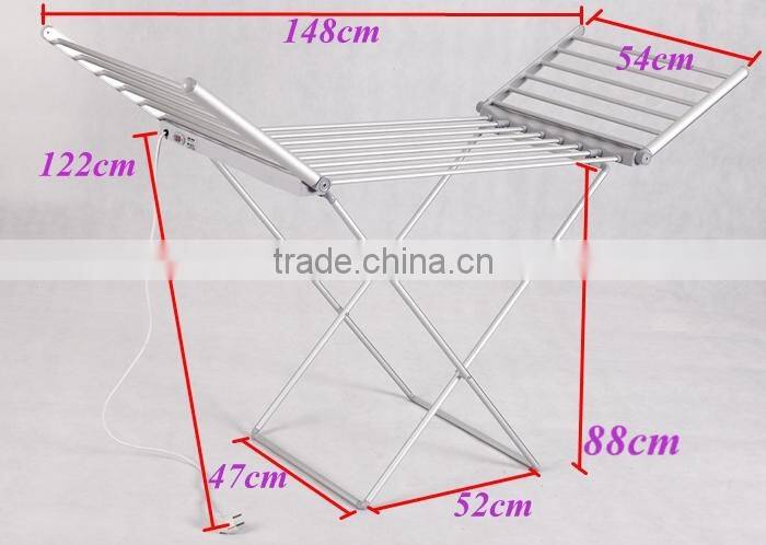 Indoor Usage Folding Space Aluminums Bath Rack For Towel