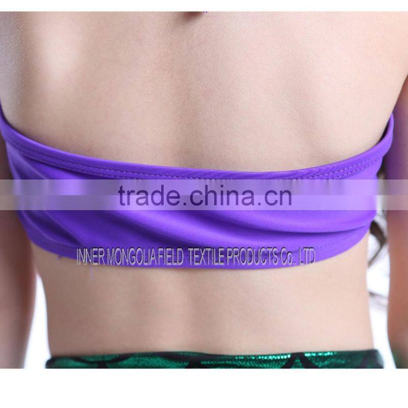 Little Mermaid Children Kids Girls Bikini Bathing Swimsuit Beach Swim Wear