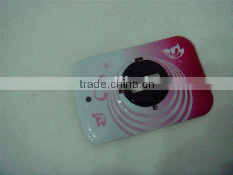 clamshell package with printed card insert