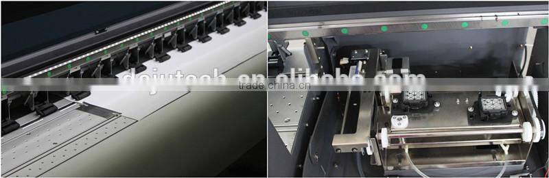 2m/3.2m digital sublimation textile printer with double dx5 print heads