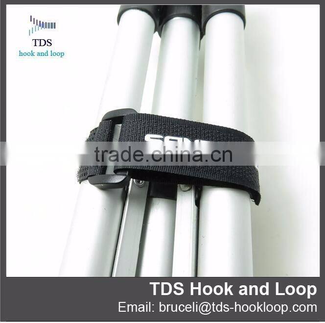 Custom logo 3/4 inch 1 inch hook and loop cinch straps